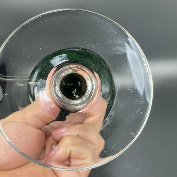 Italian Art Glass Tall Emerald Green Sniffer Candle Holder Votive Compote Italy - Picture 4 of 12